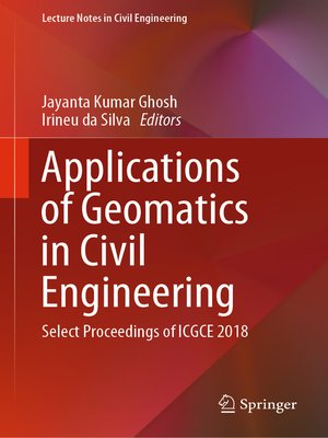 cover image of Applications of Geomatics in Civil Engineering